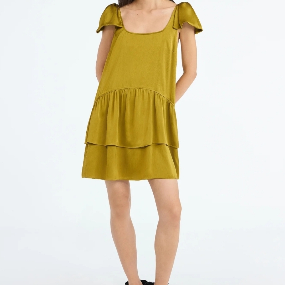 NWT Scoop Olive Mini Dress